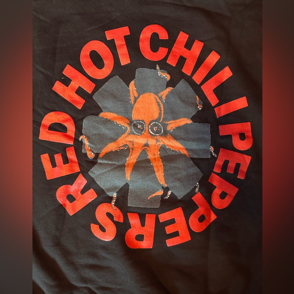 Hot Topic Red Hot Chili 🌶️ Peppers Graphic Hoodie